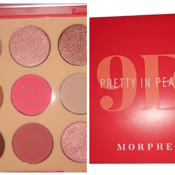 Morphe 9E Pretty In Peach Eyeshadow Pallet - Picture 2 of 5